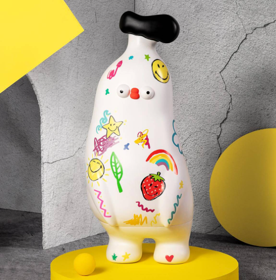 MEGA COLLECTION 1000% FLABJACKS Banana Boo × Smiley